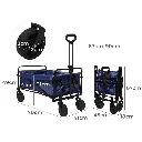 foldable garden cart blue.webp