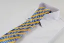 Mens-Yellow-Light-Blue-Striped-Patterned-8cm-Neck-Tie-Ellie-Ruby.webp