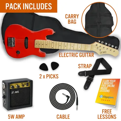 3rd-Avenue-Junior-Electric-Guitar-Pack-Red-3rd-Avenue-4.webp