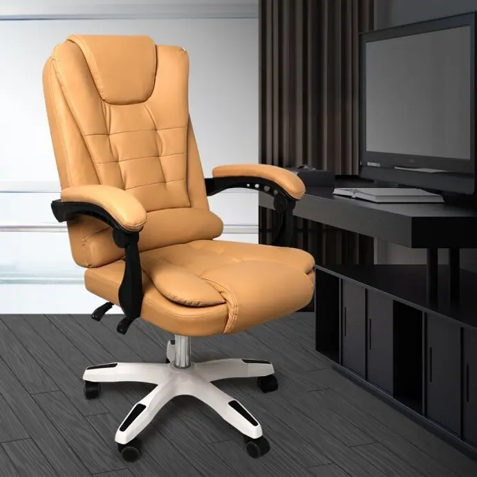 Gaming Chair Office Computer Seat Racing PU Leather Executive Racer Recliner