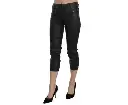 JOHN GALLIANO Mid Waist Slim Leg Cropped Jeans W26 US