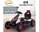 Kahuna G18 Kids Ride On Pedal Go Kart - Rose Pink