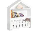 Kids Bookcase Shelf Storage Mobile Toy Chest