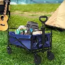 Lambu Garden Trolley Cart Foldable Picnic Blue