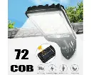 Super Bright COB Solar Motion Sensor LED Light Security Street Wall Lamp Garden