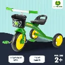 John Deere Green Steel Tricycle Ride-On Toy