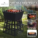 WALLAROO OUTDOOR FIRE PIT WITH STAND