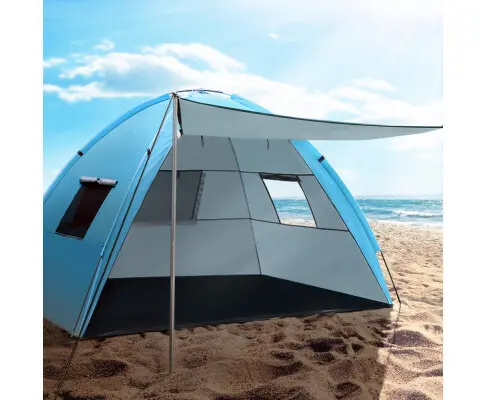 Weisshorn Camping Tent Beach Tents Hiking Sun Shade Shelter Fishing 2-4 Person