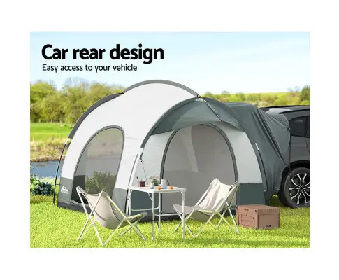 Weisshorn Camping Tent Car SUV Rear Extension Canopy Portable Outdoor Family 4WD