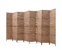 Artiss 8 Panel Room Divider Screen 326x170cm Woven Natural