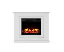 Devanti Electric Fireplace Fire Heater 2000W White