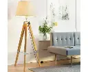 Artiss Tripod Floor Lamp Adjustable Height LED Light Stand