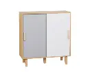 Artiss Shoe Cabinet 30 Pairs Sliding Doors