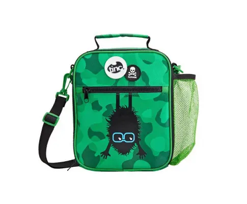 Tinc Hugga Camo Satchel Lunch Bag (Green)