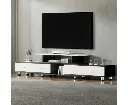 Artiss TV Cabinet Entertainment Unit Stand Wooden 160CM To 220CM Storage Drawers Black White