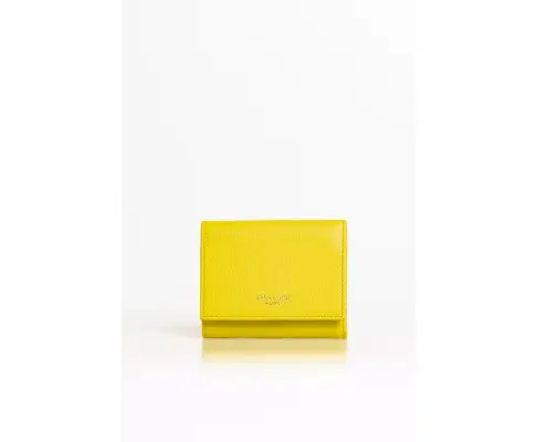 Trussardi Embossed Logo Mini Wallet with Card Holder and Zip Compartment One Size Women