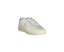 Calvin Klein Men's White Polyester Sneaker - 42 EU