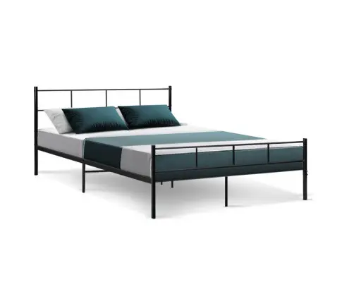 Artiss Bed Frame Queen Metal Bed Frames SOL