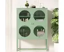 ArtissIn Buffet Sideboard Metal Cabinet - ELLA Green