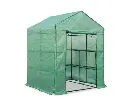 Greenfingers Greenhouse 1.4x1.55x2M Walk in Green House Tunnel Plant Garden Shed 8 Shelves