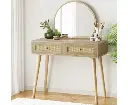 Artiss Dressing Table Set Rattan Frances