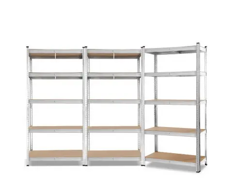 Giants 3x1.8M Warehouse Shelving Rack Racking Garage Metal Storage Shelves