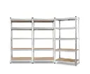 Giants 3x1.8M Warehouse Shelving Rack Racking Garage Metal Storage Shelves