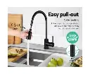 Cefito Kitchen Mixer Tap Pull Out 2 Mode Sink Faucet Basin Laundry Black