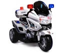 ROVO KIDS Electric Ride-On Motorcycle Children Police Patrol Bike Toy Trike