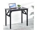 Artiss Computer Desk Foldable Balck 80CM