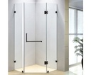 900 x 900mm Frameless 10mm Glass Shower Screen By Della Francesca