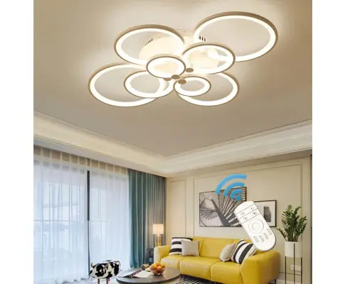 Modern LED Flush Mount, Lighting Fixture