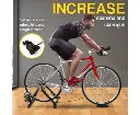 PROFLEX Indoor Bicycle Trainer - Bike Cycling Stationary Magnetic Stand Training