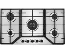 Empava Gas Cooktop 83cm Kitchen Stove 5 Burner Cook Top NG LPG Convertible in Stainless Steel