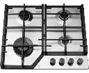 Empava Gas Cooktop 60cm Kitchen Stove 4 Burner Cook Top NG LPG Convertible in Stainless Steel