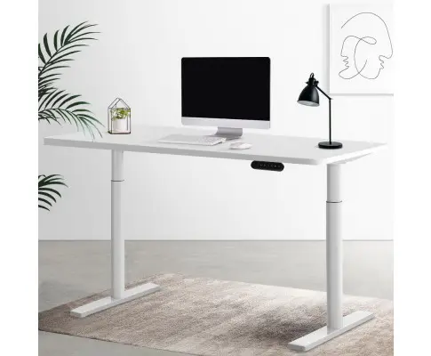 Artiss Standing Desk Motorised Electric Dual Motor 120CM White