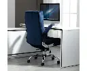 Velvet Home Ergonomic Swivel Adjustable Tilt Angle and Flip-up Arms Office Chair