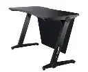 OVERDRIVE Gaming Desk 120cm PC Table Setup Computer Carbon Fiber Style Black