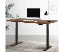 Artiss Standing Desk Motorised Dual Motor Walnut 140CM