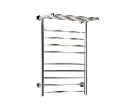 Devanti Electric Heated Towel Rail Rack 14 Bars Wall Mounted Clothes Dry Warmer