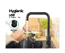 Cefito Kitchen Mixer Tap Mixer Rectangle Sink Faucet Basin Laundry Black