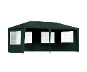 Instahut Gazebo 3x6m Marquee Wedding Party Tent Outdoor Camping Side Wall Canopy 4 Panel Green