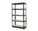 Giantz 1.5M Garage Shelving Warehouse Rack Pallet Racking Storage Shelve Black