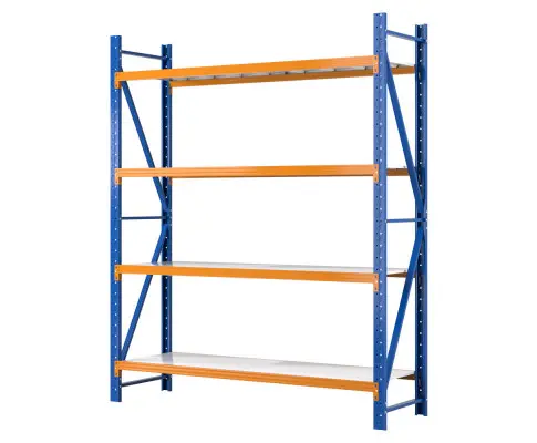 Giantz 2.4Mx2M Garage Shelving Warehouse Rack Pallet Racking Storage Shelf Blue