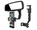 TEQ Adjustable Phone Holder Car Rearview Mirror Mount