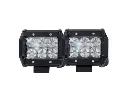 Pair 4inch CREE LED Work Light Bar Flood Beam Offroad Driving Lamp Reverse Fog