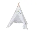 GOMINIMO Kids Teepee Tent with Side Window and Carry Case (White Forest)