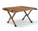 62cm Foldable Bamboo Outdoor Camping Table Waterproof Wood Wooden Travel - Small