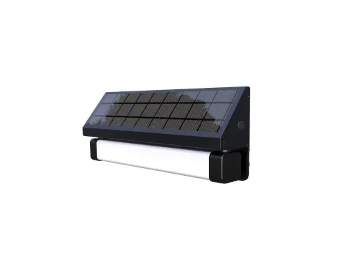 Solar LED Wall Light with Motion Sensor for Outdoor Walls and Business Signs