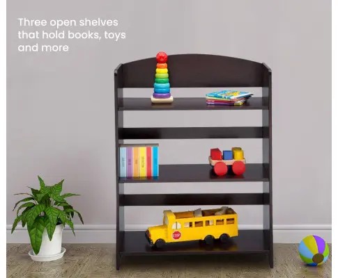 DELTA Kids Furniture Bookshelf Premium Award Winning Wood Childrens Book Shelf